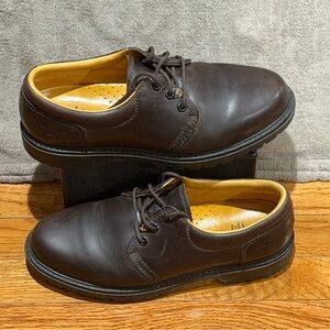 Havana Joe Men's Brown Leather 0202 Low Oxford Rugged Sole Spain Size 44 US 10.5